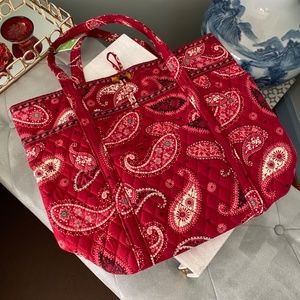 Vera Bradley Mesa Red XL Tote